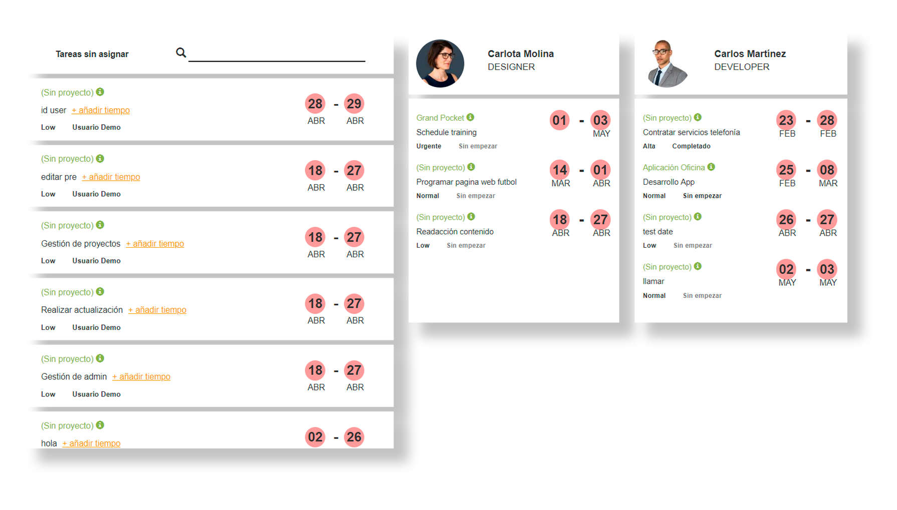 Gestión de proyectos con CRM Gestión de proyectos con CRM