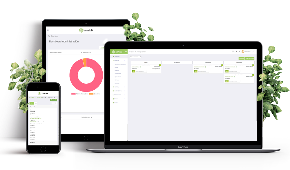 CRM gratuito plataforma multidispositivo
